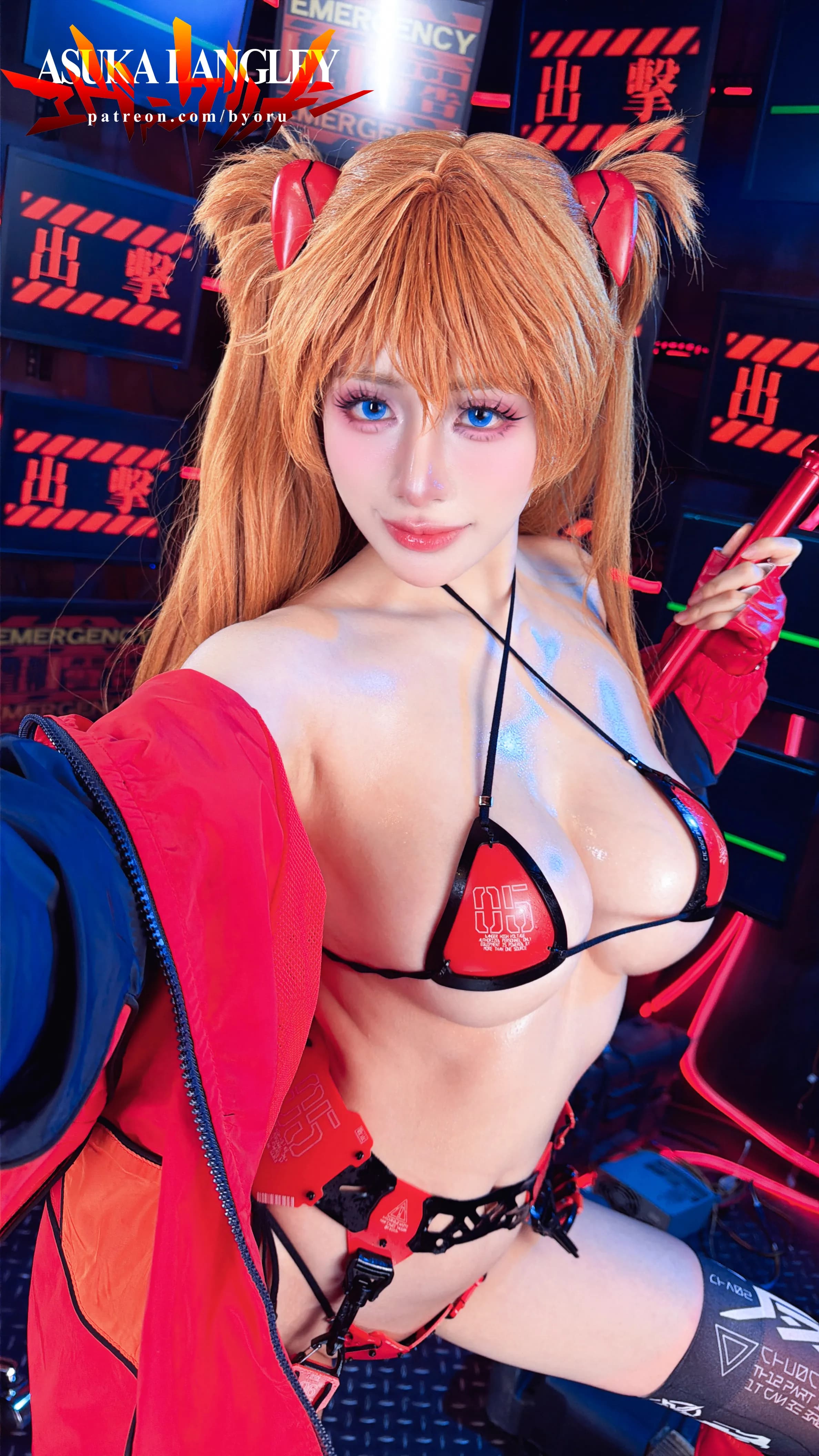 Byoru (ビョル) - Asuka Langley Cyberpunk Neon Genesis Evangelion — Photo 43